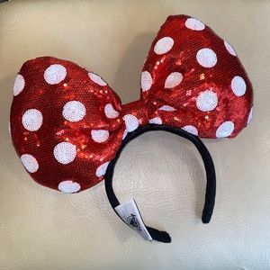 Disney Minnie Mouse Jumbo Sequin Bow Headband